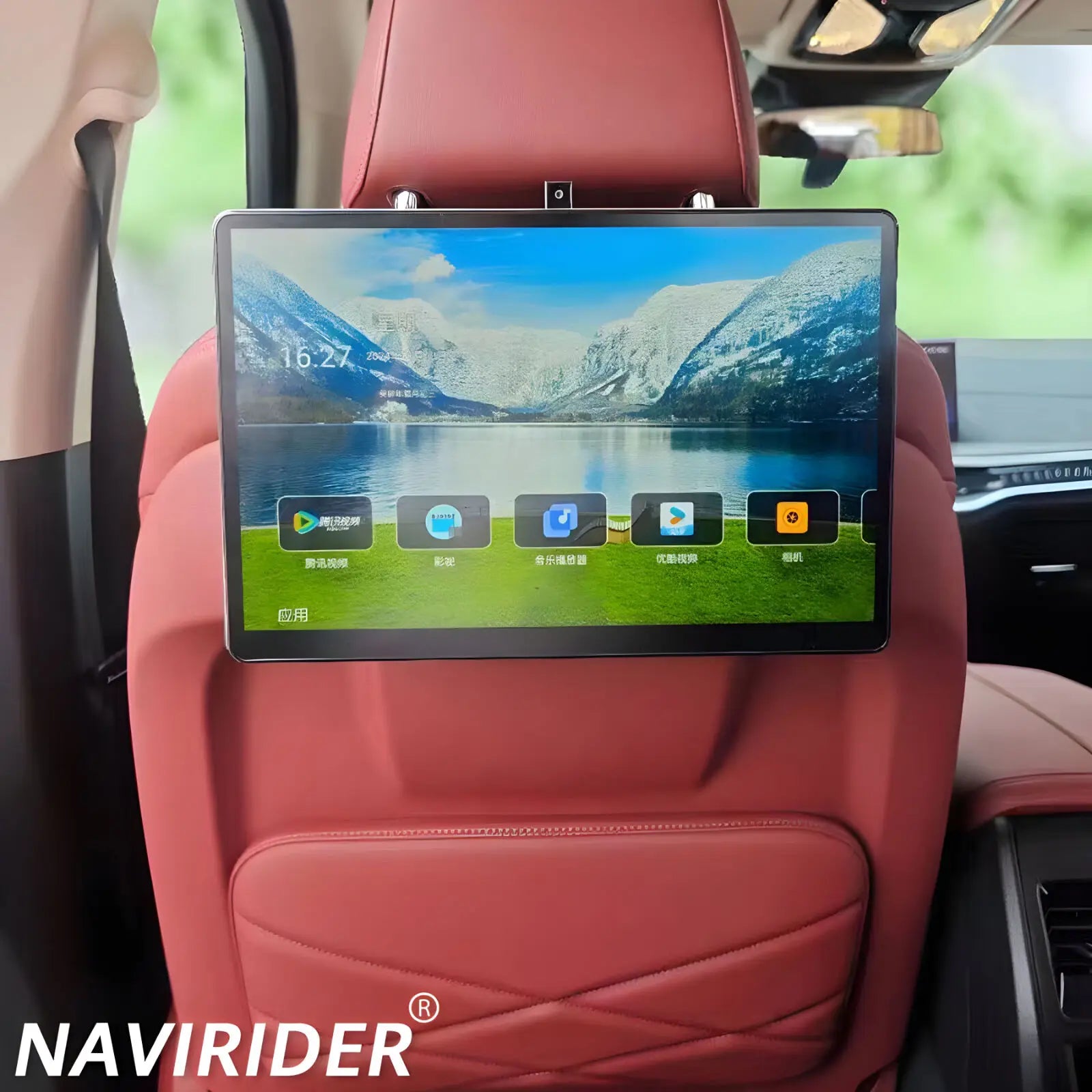 Android 2K IPS HD Screen For BMW 5 Series 7 Series I5 I7 X5 X6 X7 G05 Rear Seat Entertainm