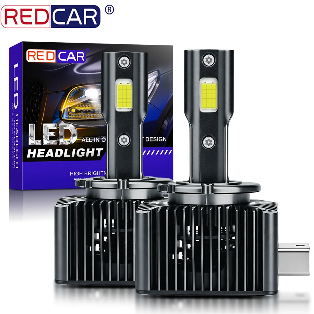 D3S D1S LED Headlight CANBUS D2S D4S D8S Led HID Kit 30000LM Super Bright Light 1:1 Direct