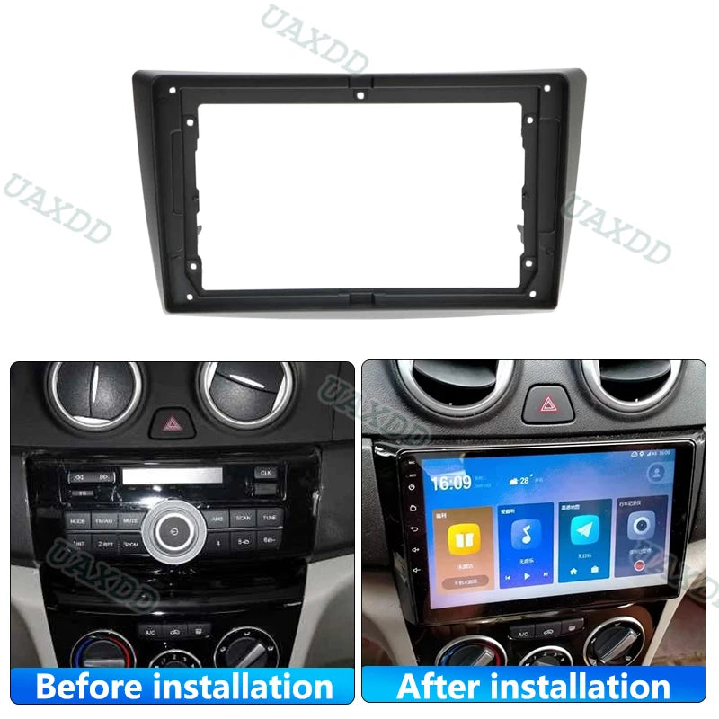 Car Android Radio Frame Audio Panel Car Multimedia Frame 9inch Fascias For Chana Changan A