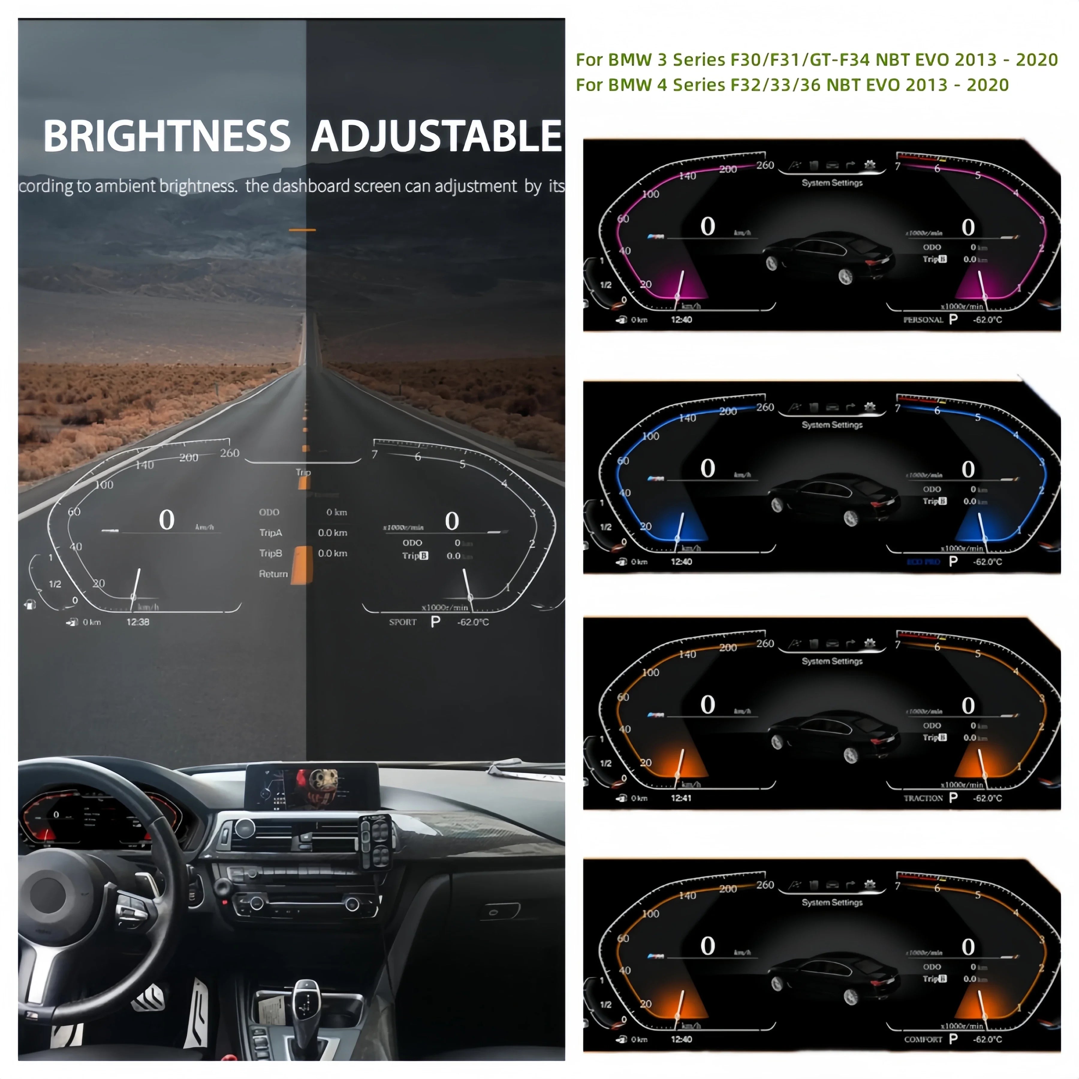 LED Interior Light Kit for BMW E93 E90 E91 2005-2020 - Canbus Error-Free Interior Bulbs
