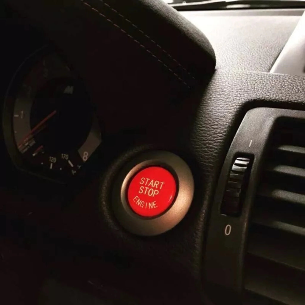 Carbon Fiber Style Automatic LED Shift Knob Gear Shifter For BMW 1 3 Series E90 E92 E93 E8