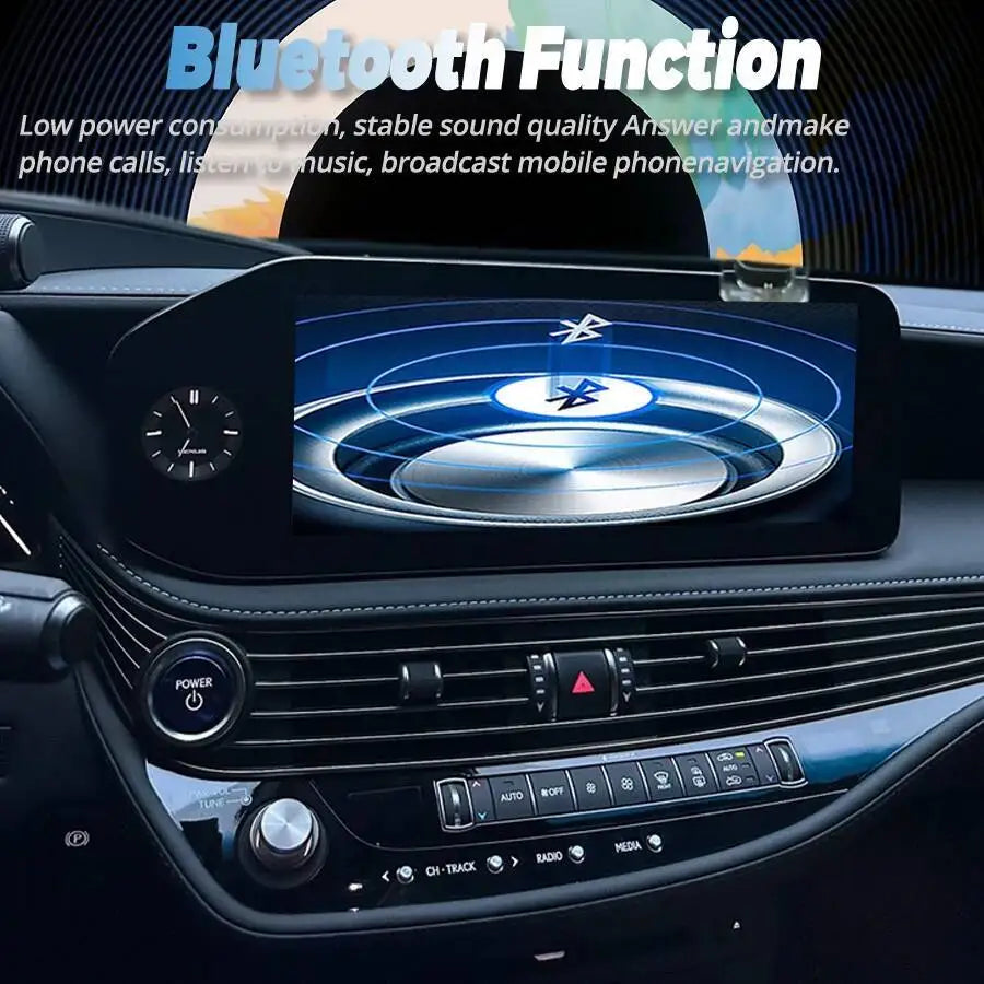Android 15 Stereo For LEXUS LS LS500 2018-2024 CarPlay Car Multimedia Video Player 12.3''