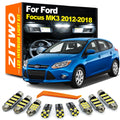AutoKitShop 8Pcs For Ford Focus 3 MK3 ST 2012 2013 2014 2015 2016 2017 2018 LED Bulb D for Ford MK3 - Canbus LED Car Light