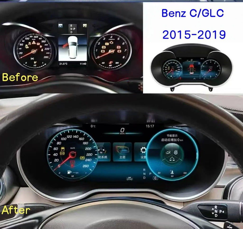 LED Interior Light Kit for Mercedes W205 GLA GLC 2013-2019 - Canbus Error-Free Interior Bulbs