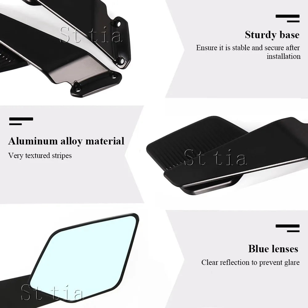 Ninja 636 ZX6R Motorcycle Accessories Rear View Side Mirror For Kawasaki Ninja636 ZX-6R Ninja 63 - Automotive LED Light