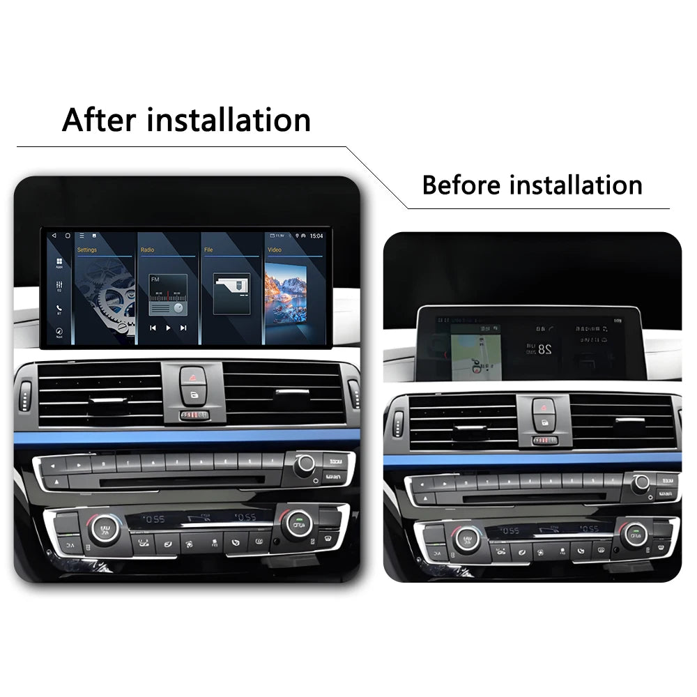 Car Accessories RHD for BMW 3 4 Series F30 F31 F32 F33 F34 F36 2013 - 2019 NBT EVO System