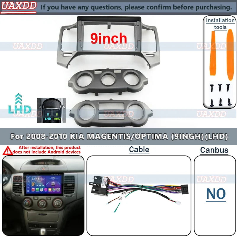 LED Interior Light Kit for KIA 2008-2010 - Canbus Error-Free Interior Bulbs