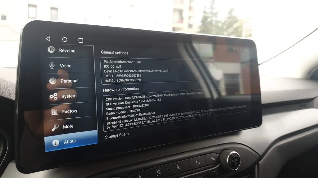 Video Player 12.3'' IPS Screen Car Music Stereo For Ford Focus 2019 - 2021 Android 14 CarP