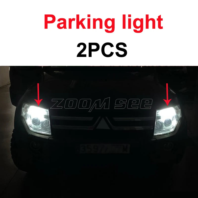LED Interior and Exterior Light Kit For Toyota Prado 120 LC120 2002-2009 LED Headlight Fog Turn Lamp Parking Brake Reverse Bulb