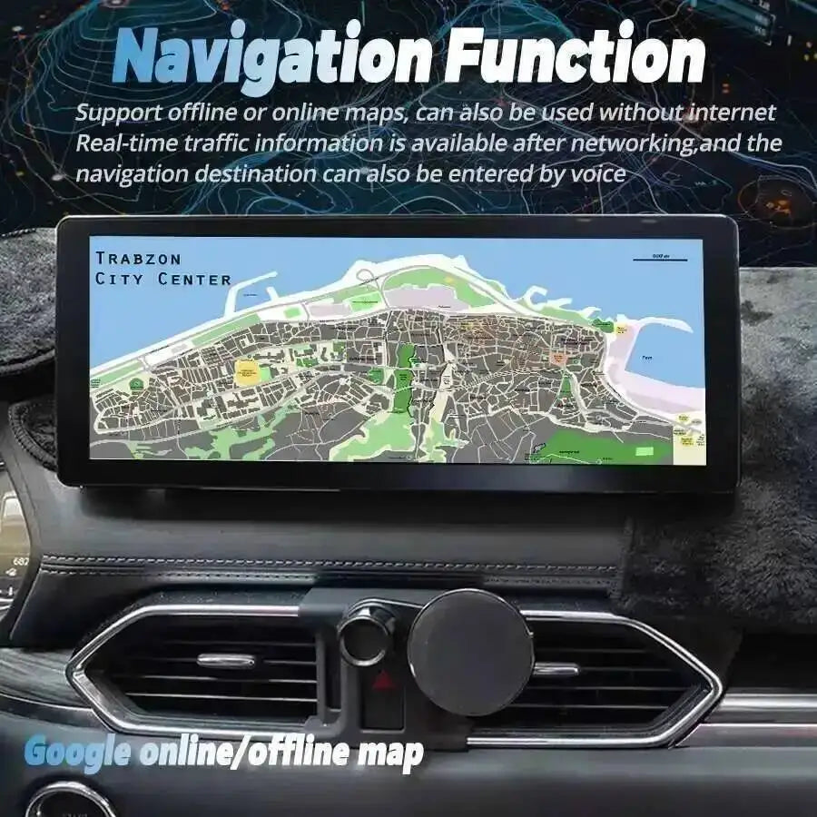12.3" Multimedia Video Player 4G Carplay For Mazda CX5 CX-5 CX 5 2024 2025 Android14 Stere | AUTOKITSHOP