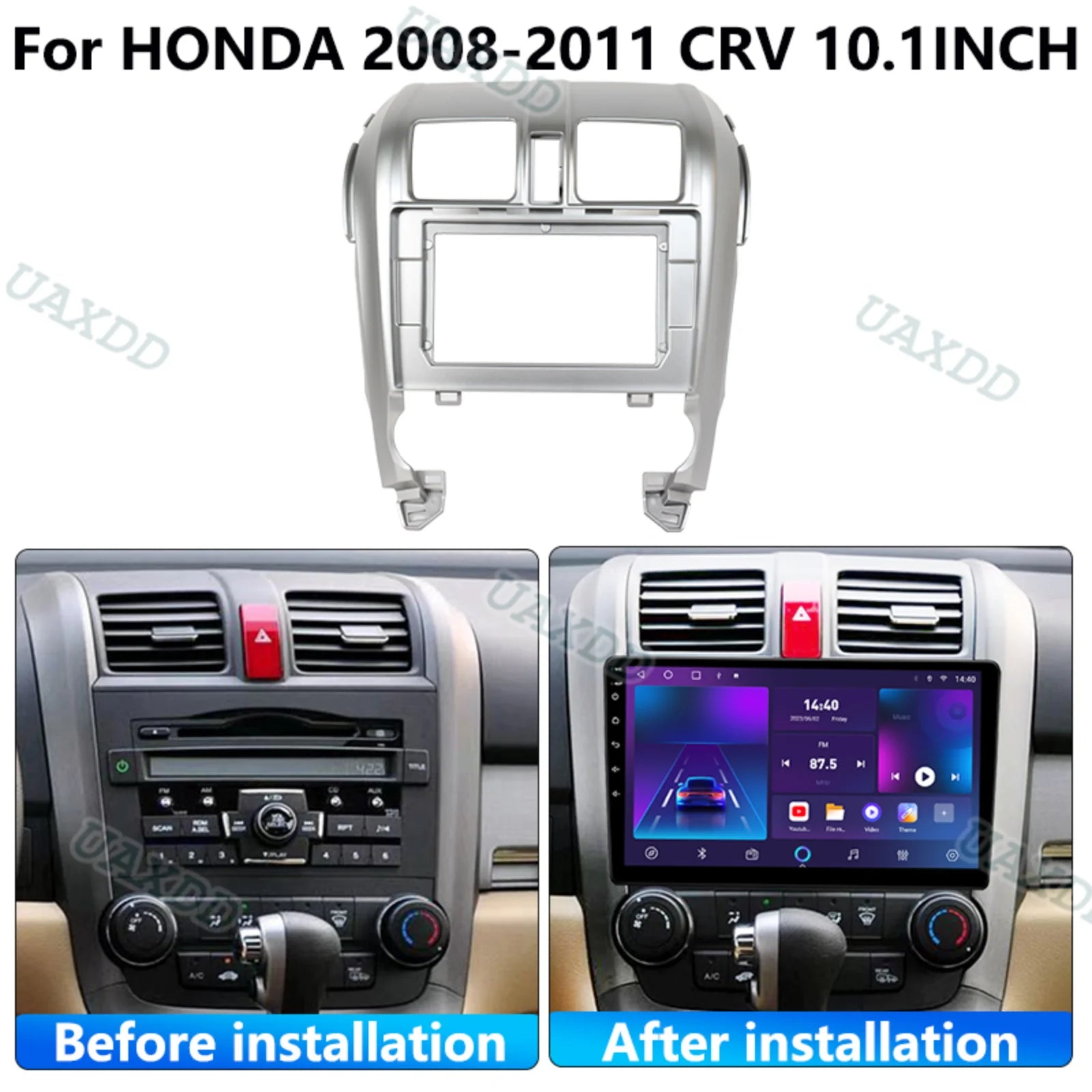 Car DVD CD Player Radio Android Stereo Harness Dashboard Screens Accessories Cables Frame