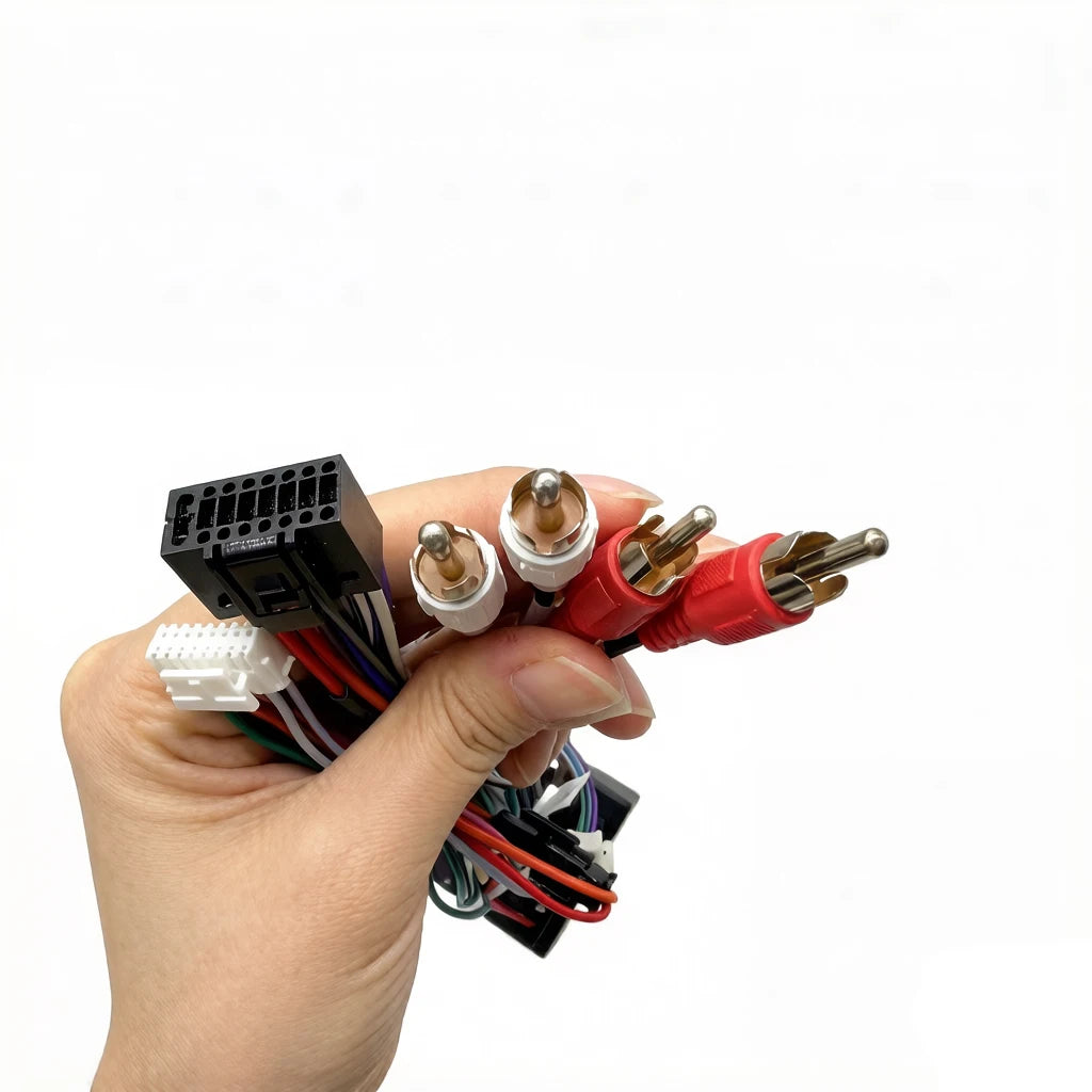 Car radio power harness audio converter and protocol box suitable For Audi TT A3 S3 RS3 A4
