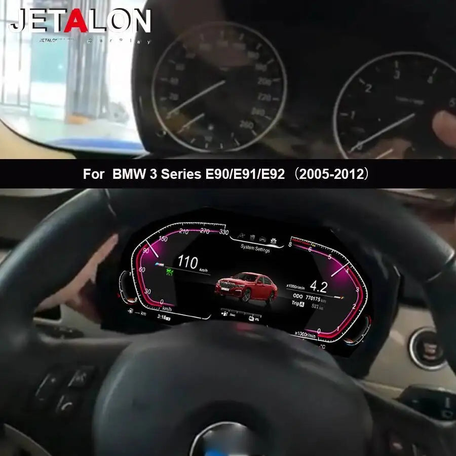 LED Interior Light Kit for BMW E91 E90 E92 2005-2012 - Canbus Error-Free Interior Bulbs
