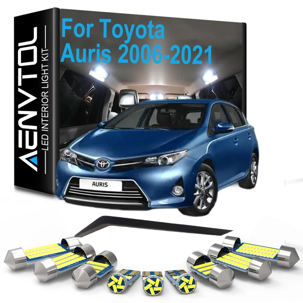 LED Interior Light Kit for Toyota 2006-2015 - Canbus Error-Free Interior Bulbs