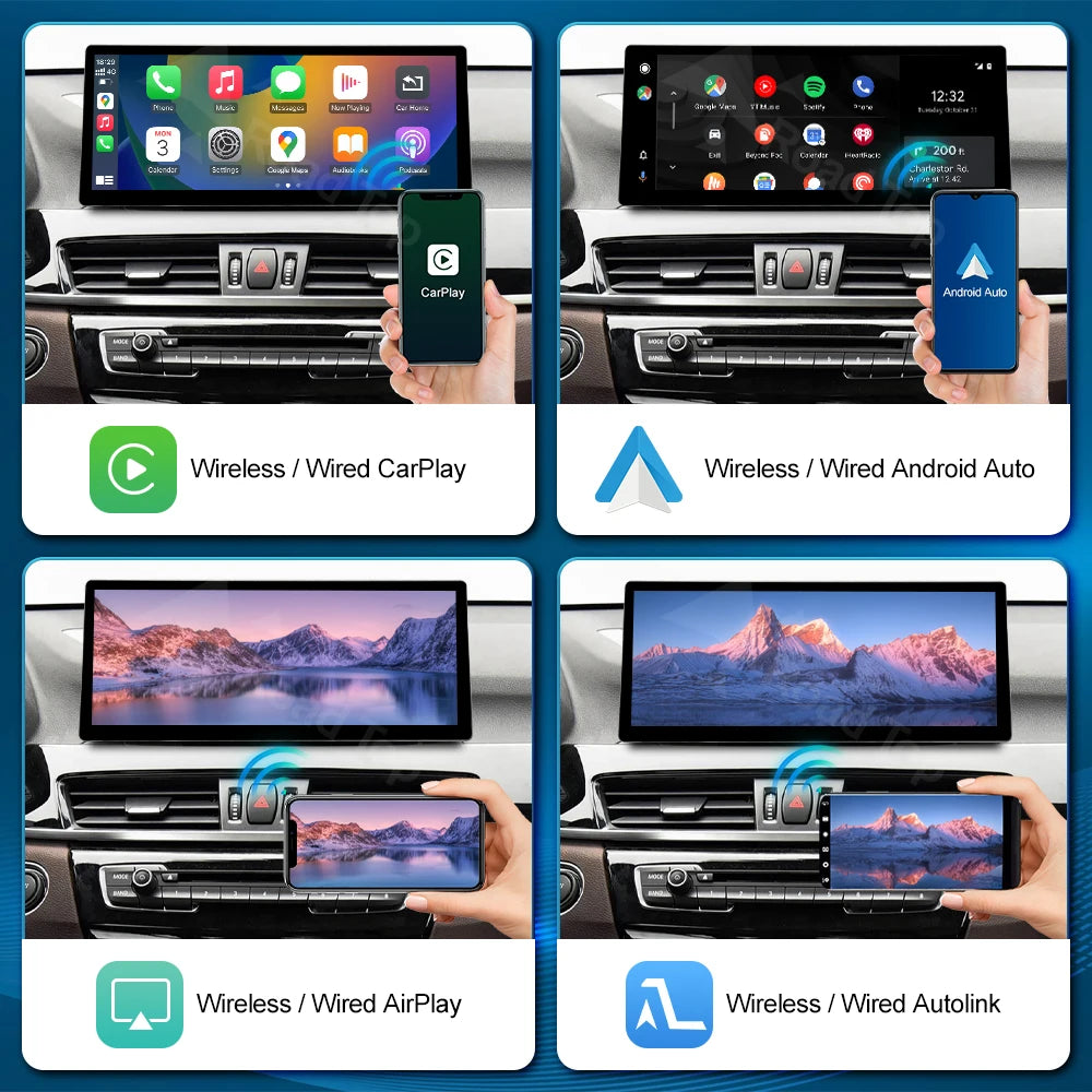 12.3'' Linux Touch Screen Car Radio Multimedia Displsy For BMW X1 F48 2015-2022 NBT EVO Wi | AUTOKITSHOP
