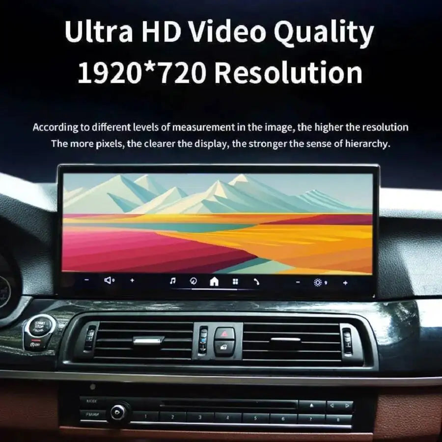 S 15.8'' Wireless Carplay Multimedia Linux Touch Screen For BMW 5 Series F10 F11 2012-2017 | AUTOKITSHOP