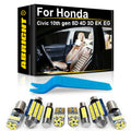 LED Interior Light Kit for Honda Civic 10th gen 5D 4D 3D EK EG Coupe Hatch - Canbus Error-Free Bulbs | AUTOKITSHOP