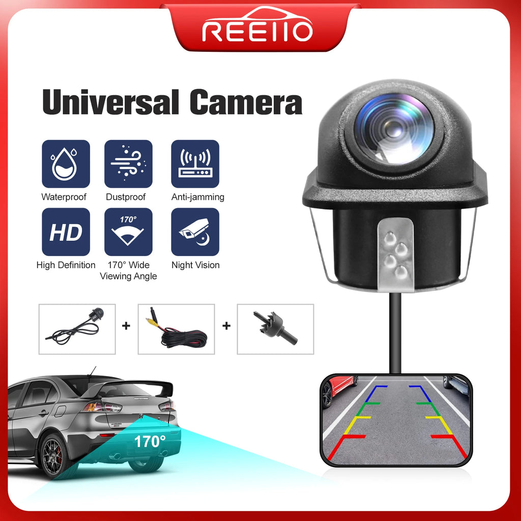 AHD 720P Waterproof Car Rear View Camera Suitable for BMW, Volvo, Mercedes Benz, Audi Univ