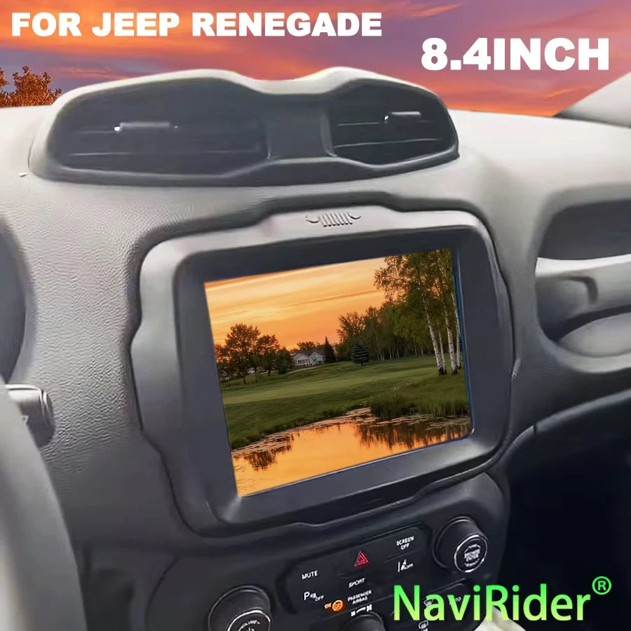 8.4inch Android Car Radio Stereo GPS For JEEP RENEGADE Multimedia Video Player Touch Scree