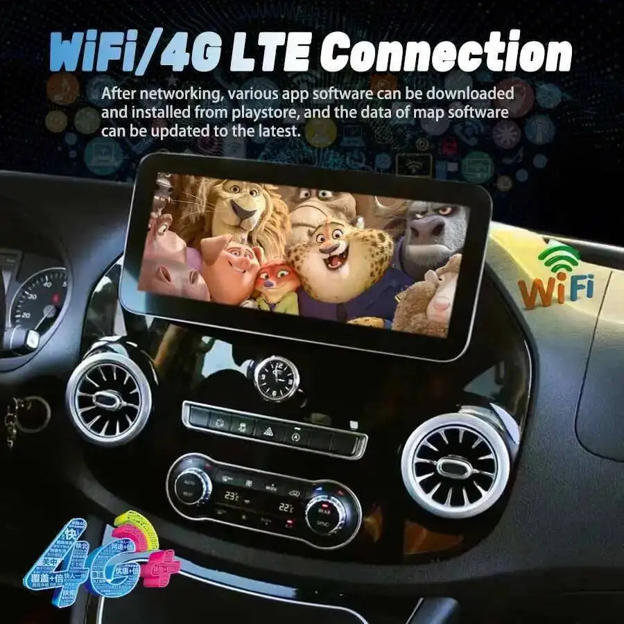 12.3" Android Car Radio For Mercedes Vito W447 2015-2023 Stereo Carplay Multimedia Video P | AUTOKITSHOP