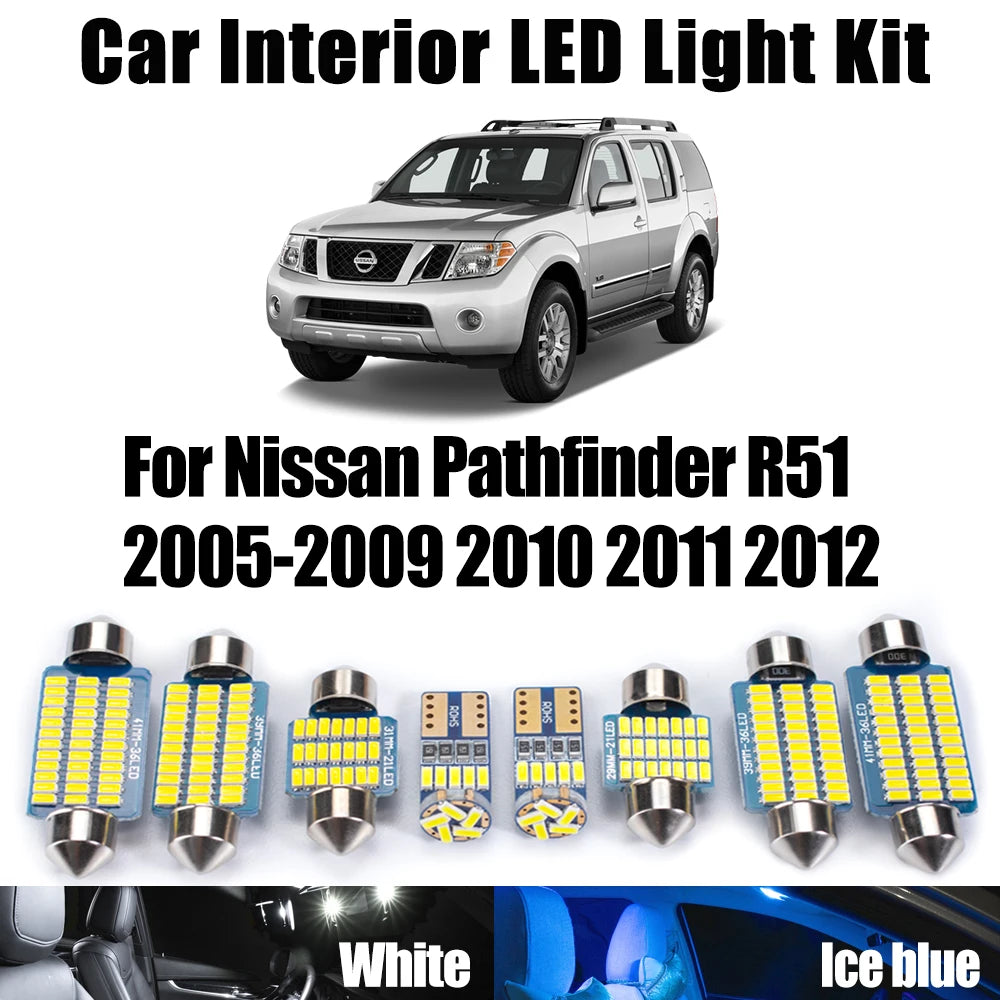 RGB - Ambient Light - for Nissan R51 2005-2009 - Car Interior Lighting