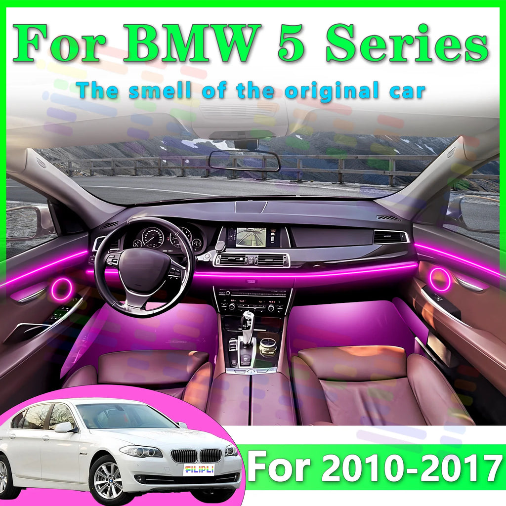 RGB - Ambient Light - for BMW F18 F11 F07 - Car Interior Lighting | AUTOKITSHOP