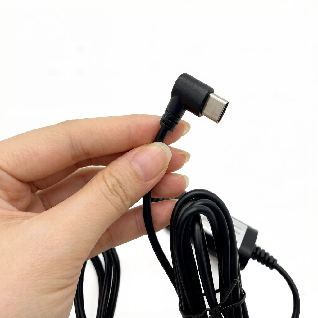 12 24V to 5V 2.5A Type C Hardwire Kit for Dash Cam with ACC Function, 24H Parking Monitor