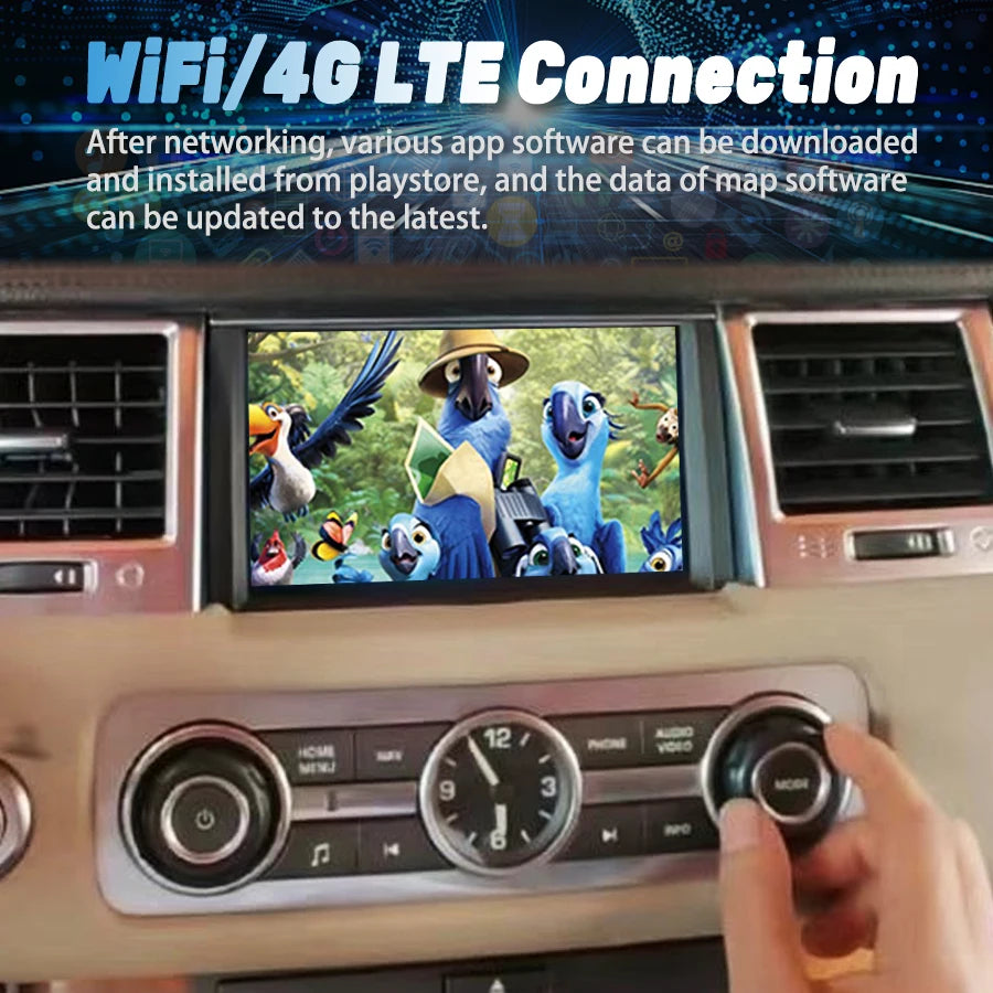 7inch Android Player For Land Rover Range Rover Sport 2010-2013 Car Multimedia 4G GPS Navi | AUTOKITSHOP