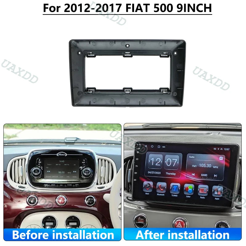 Car Radio Android stereo Harness screens navigation dashboard cable frame canbus For 2011