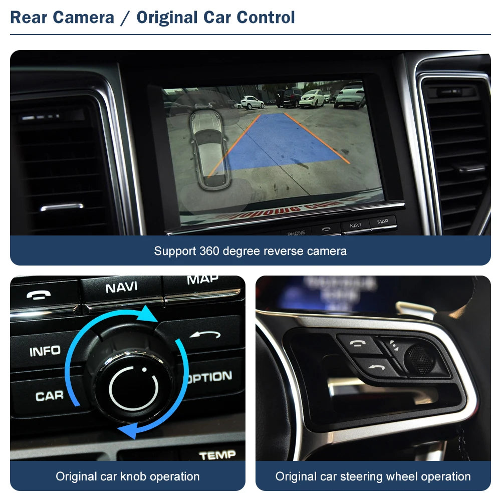 Road Top Wireless CarPlay for Porsche Macan Cayman Cayenne Panamera PCM3.1 Android Auto Mi | AUTOKITSHOP