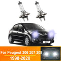 2-Piece LED Interior Light Kit for Peugeot 206 207 208 1998- 2011 - Canbus Dome Map Door Trunk Bulbs | AUTOKITSHOP