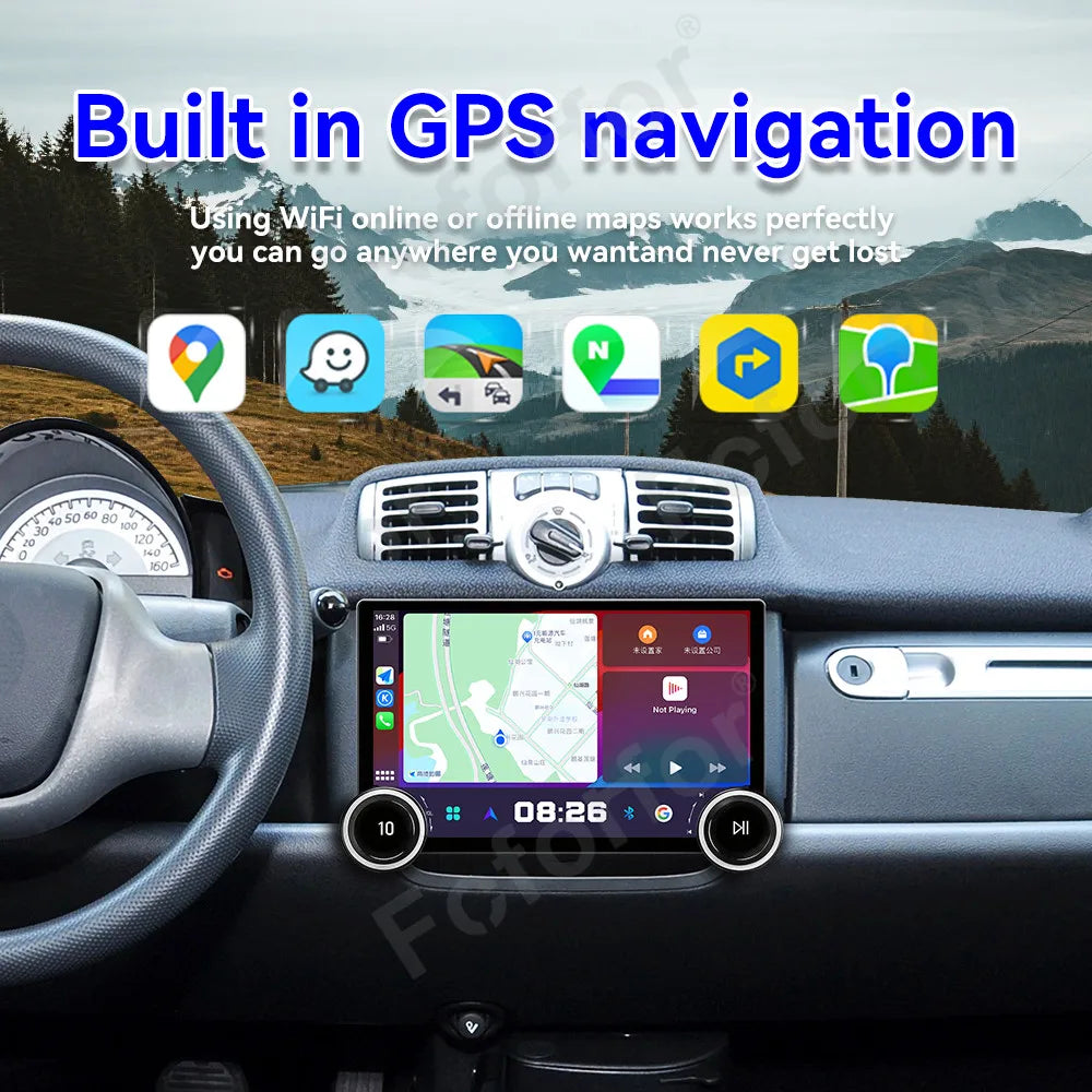 Android 15 Upgrade Carplay 11.5 Inch High Definition Display GPS Navi Multimedia Car Radio