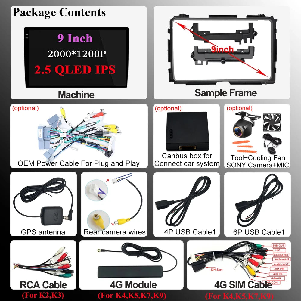 For Honda Vezel Hr V Hrv Xrv 2015 2016 2017 2018 2019 2020 Car Radio Multimedia Stereo Pla | AUTOKITSHOP