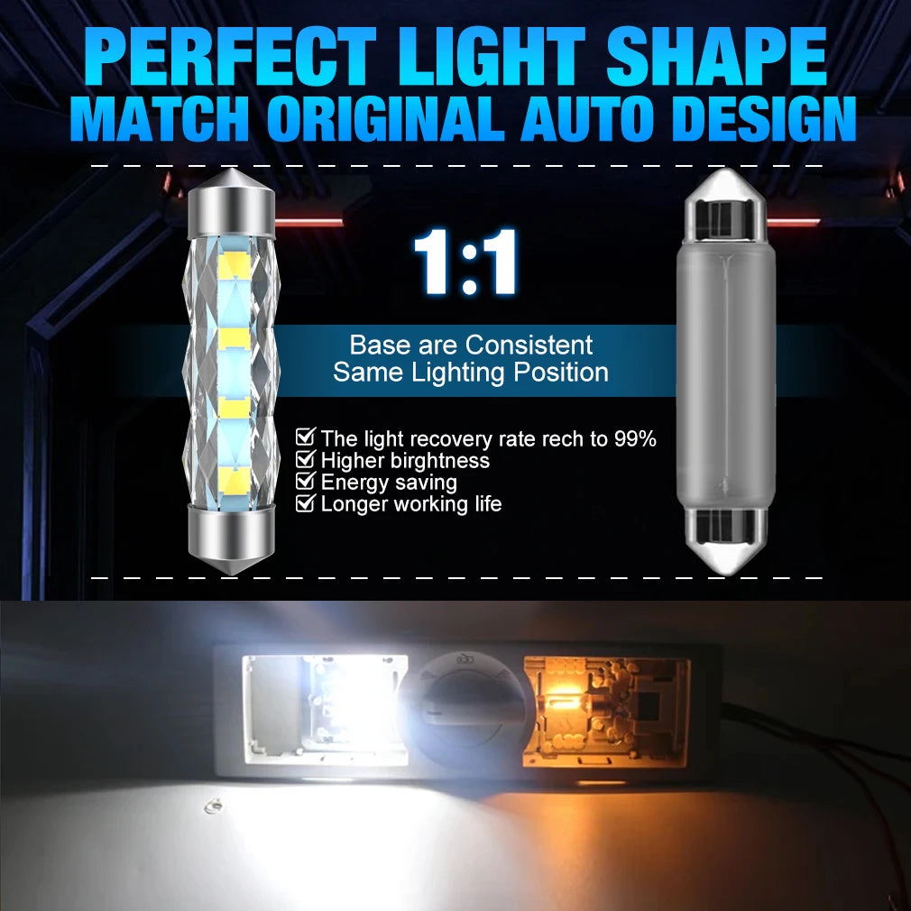 XSTORM C5W LED Dome Light Canbus 31MM 36MM 39MM 41MM Led Car Door Lights Autor Signal Lig