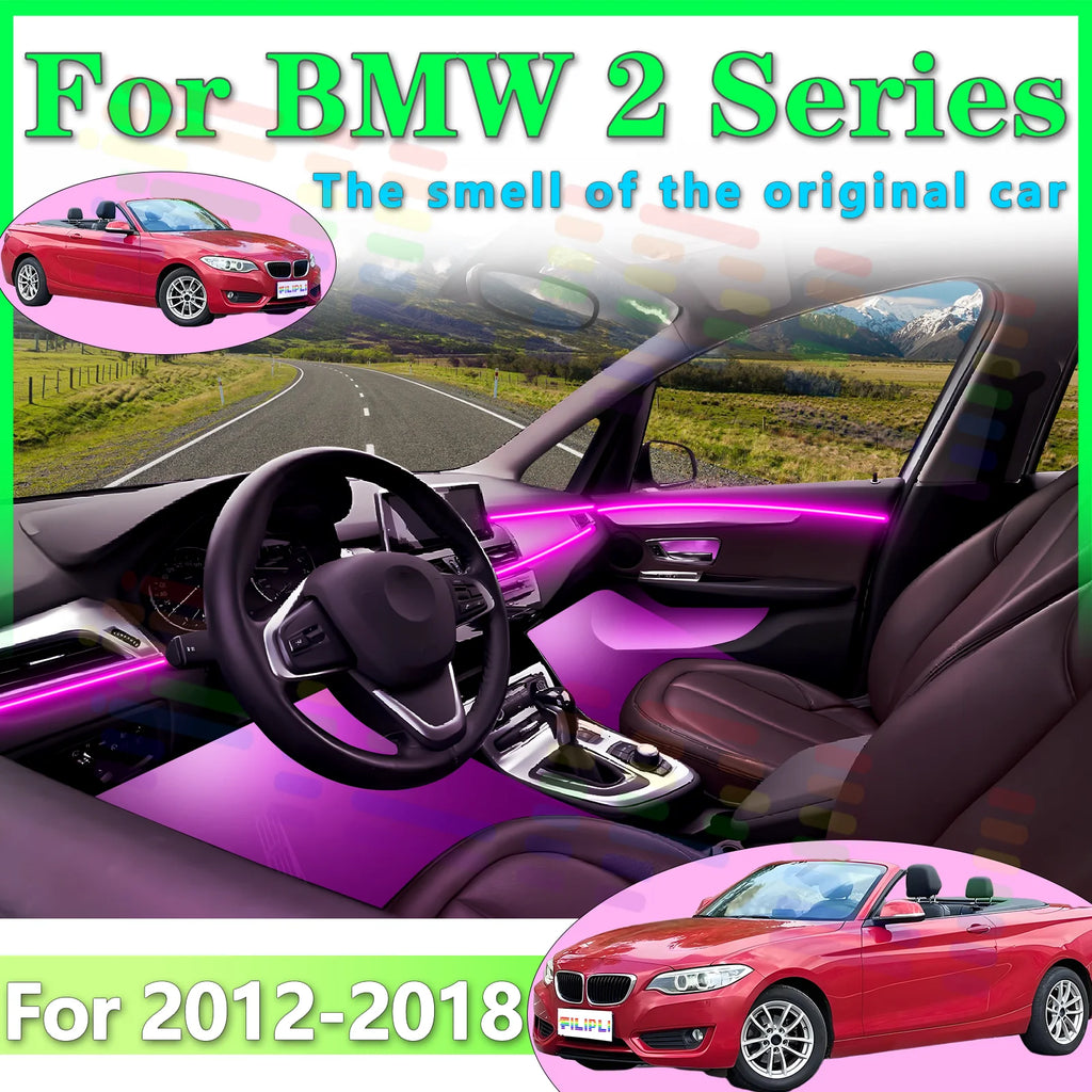 RGB - Ambient Light - for BMW F22 F46 F45 - App Control - Car Interior Lighting | AUTOKITSHOP