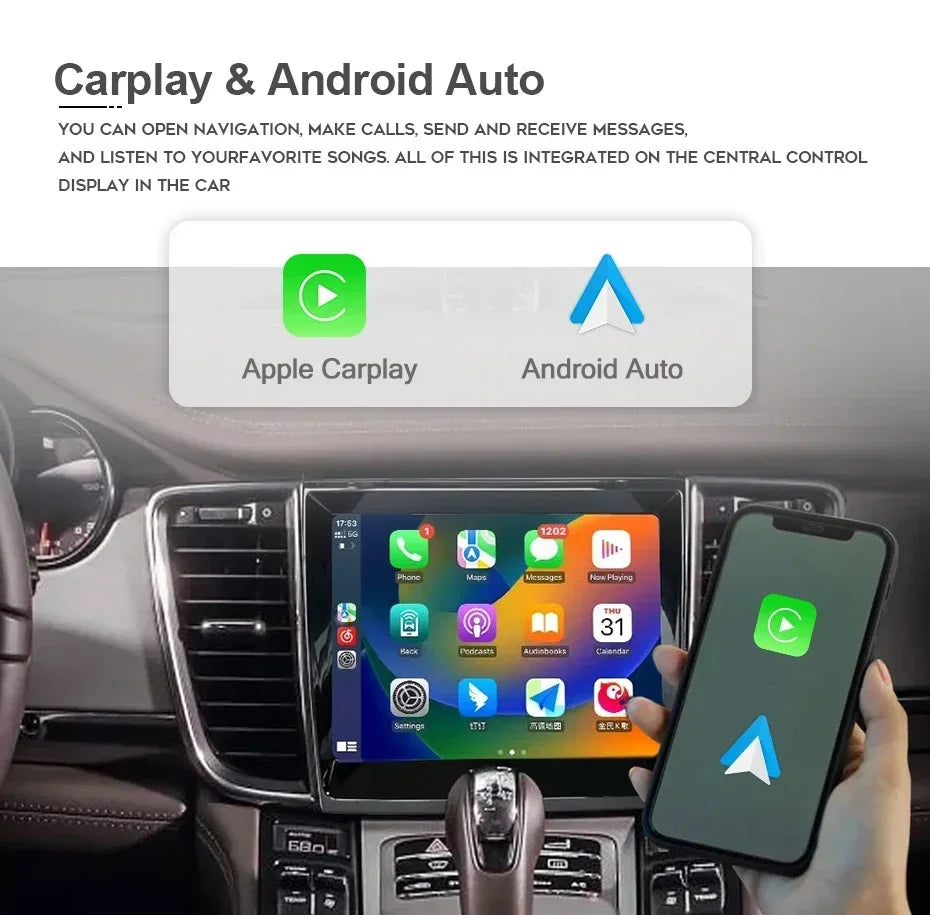 12.3" Car Radio GPS Android 12 Carplay Auto Navigation for Alfa Romeo 159 939 Sportwagon Spider Brera 2005-2011 - 8G 128