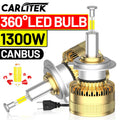 H7 LED CANBUS 360 for Projector Lenses 1300W H11 H1 H4 LED H8 H9 Headlight Bulb HB3 9005 H