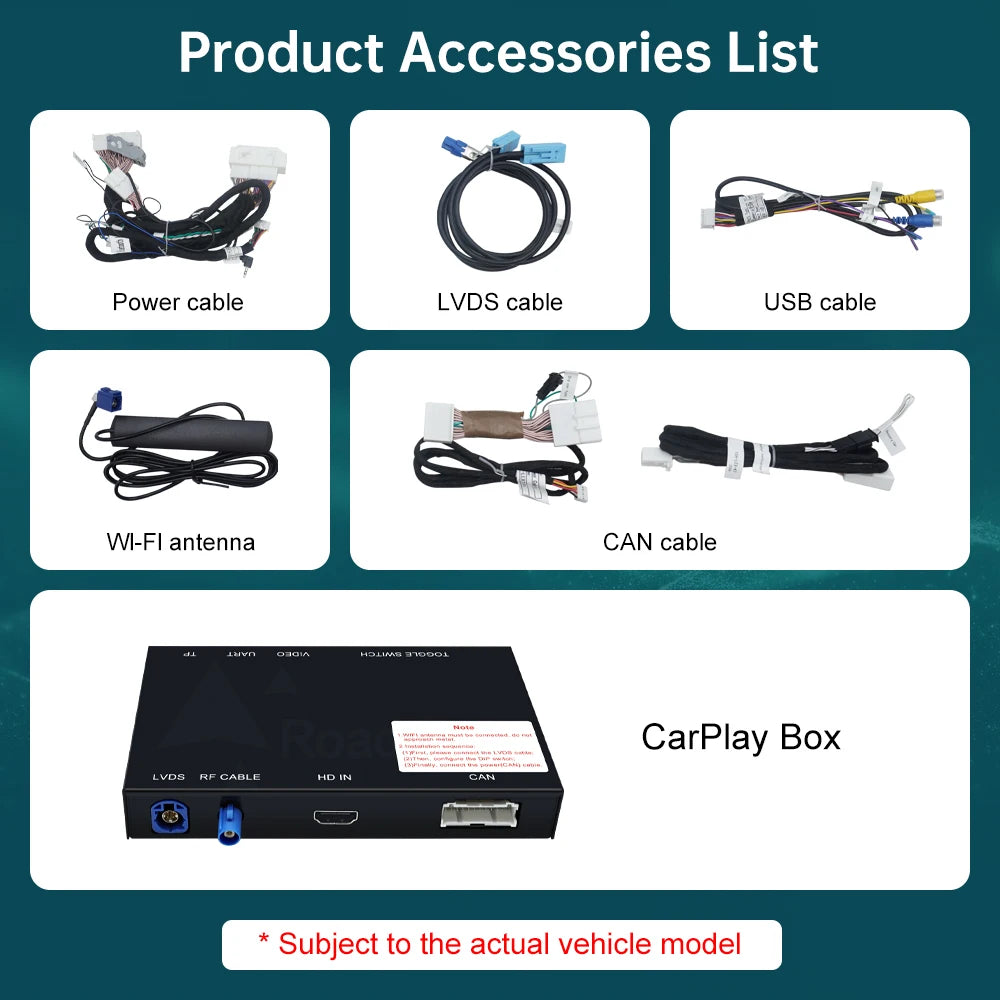 Wireless CarPlay RoadTop for Lexus NX 2014-2019, with Android Auto Mirror Link AirPlay Car