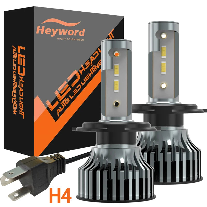 Heyword 150000lm 450W 1860 CSP chip 3000k/4300k/6000k/8000k Car LED Headlight   h4 h7 h1 LED headlights 9005 H7  h11 led light