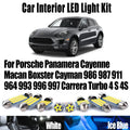 LED Interior Light Kit for Porsche Panamera Cayenne Macan Boxster Cayman 986 987 911 964 993 996 997 Carrera Turbo 4 ...