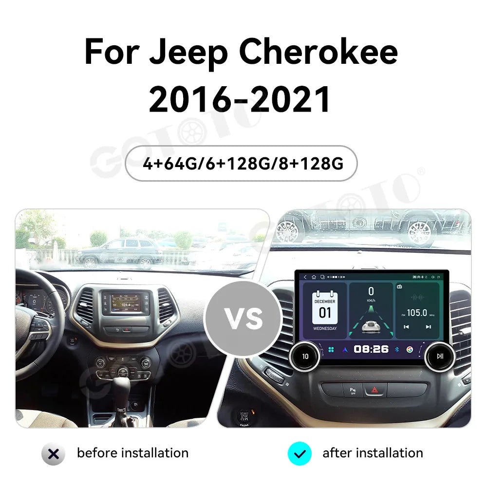 Professional Grade HD Touch Screen Android 15 Wireless CarPlay GPS Navigation Stereo Head
