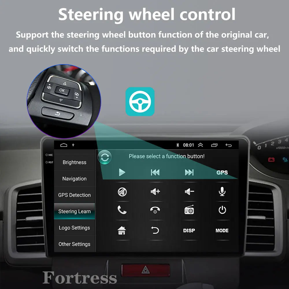 2 Din Android 16 For Honda Freed 1 Spike 2008 - 2016 Car Radio Multimedia Video Player GPS