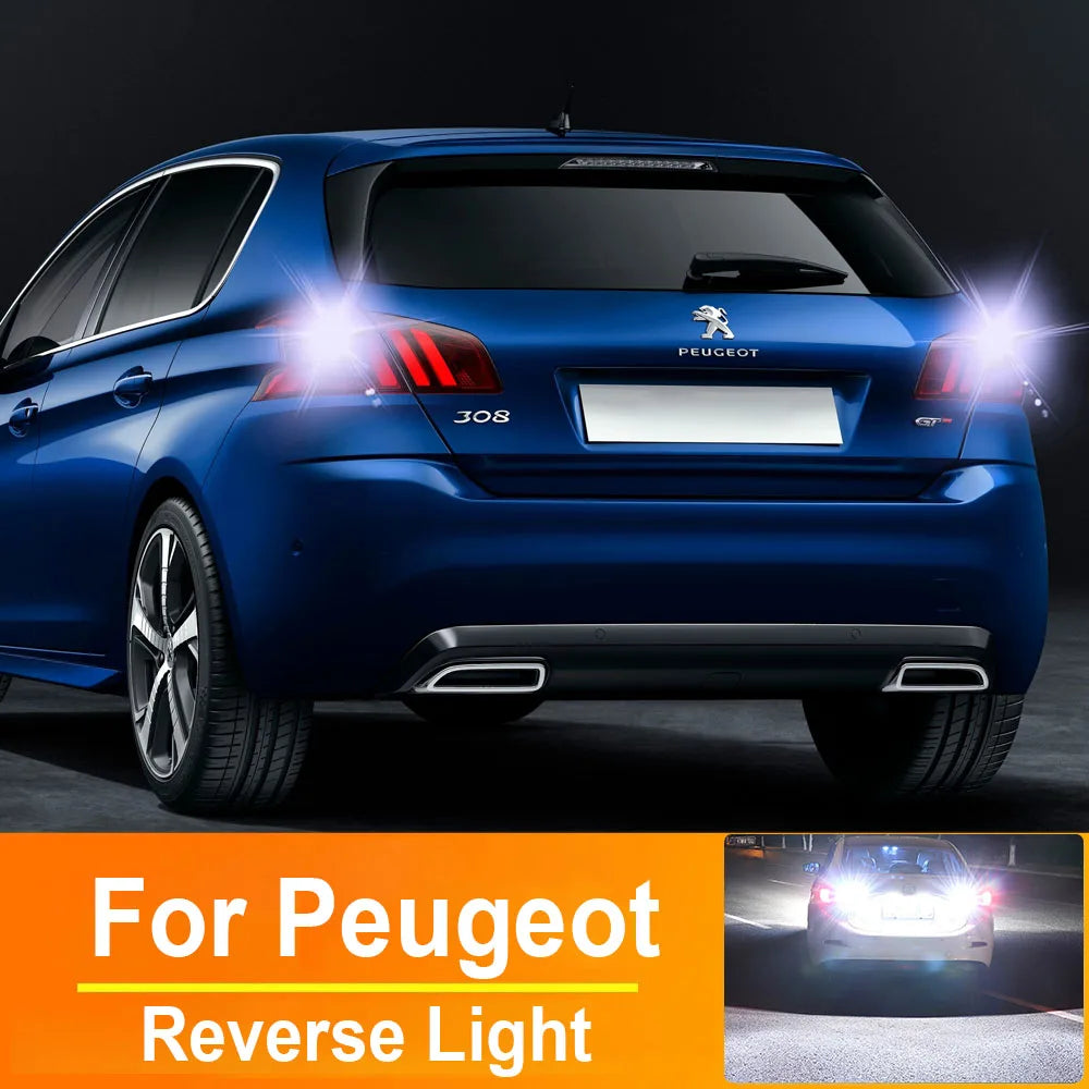 2-Piece LED Interior Light Kit for Peugeot 307 206 207 208 308 - Canbus Error-Free Bulbs | AUTOKITSHOP