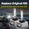roadsun Car Lights 2pcs D1S D2S D3S D4S 4300K 6000K 8000K 10000K Auto Bulbs D1R D2R D3R D4