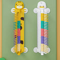 Adjustable Vertical Jump Test Stick for Kids Basketball Training Tool Height Measuring Pole for  - Automotive LED Light