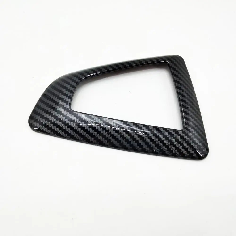 1x Carbon Fiber Look Gear Shift Knob Panel Cover For BMW F20 F22 F30 F32 F34 F36