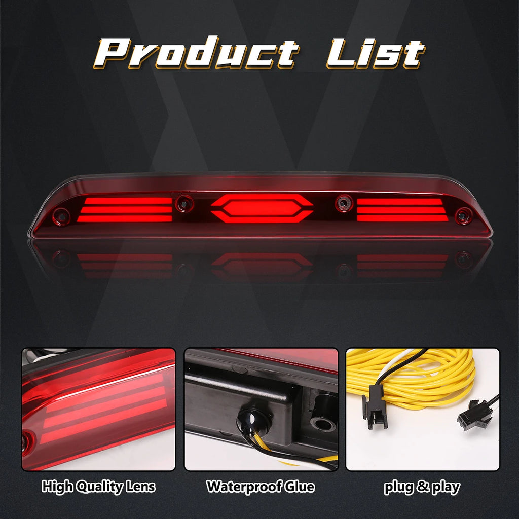 Third Brake Light For F150 2015 - 2022 F250 F350 F450 Ranger 2019 2020 2021 LED Additional | AUTOKITSHOP