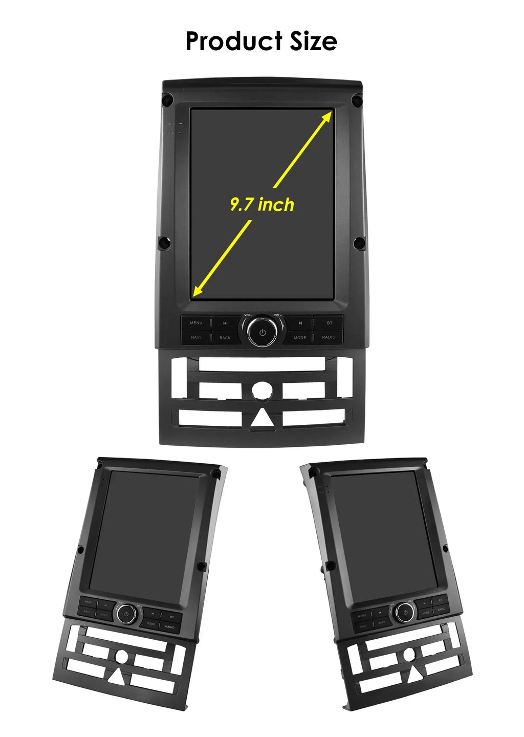 9.7inch Android Car Radio For Peugeot 407 2004-2011 Intelligent Stereo Multimedia Player G
