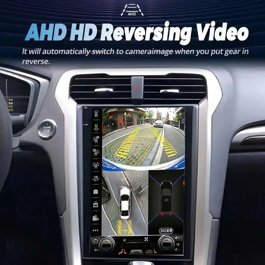 12.1" Android Vertical Screen Car Radio For Ford Fusion Mondeo 2014 - 2019 Multimedia Ster | AUTOKITSHOP
