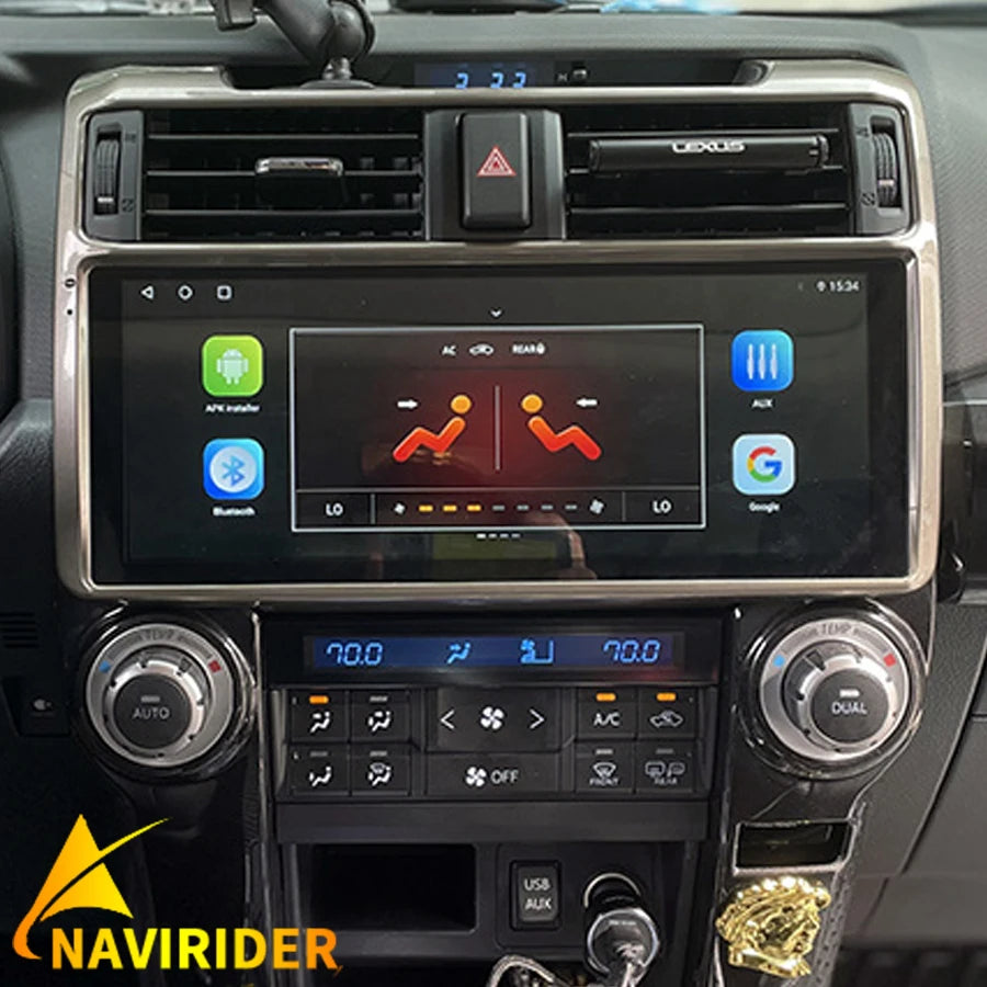 For Toyota 4Runner 4 Runner 2009-2019 Android Screen Auto Stereo 12.3Inch Radio Player Vid